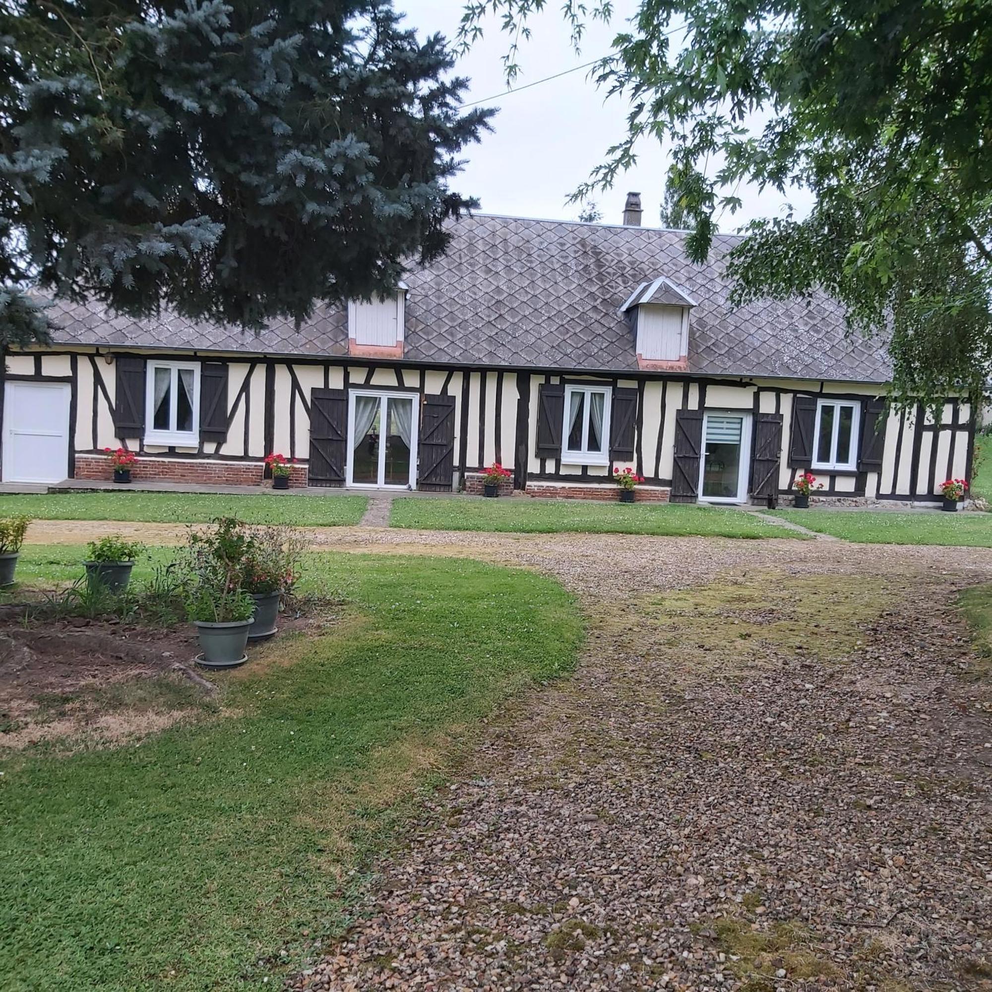 Maison A La Campagne, Cote Foret Beaubray Bagian luar foto